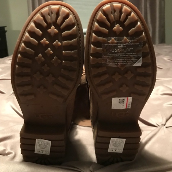 NEW Ugg Gradin Combat Boot Women’s 10 - Picture 5 of 7